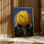 Citrus Surge Poster i rumskomposition med ekram