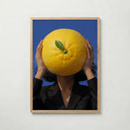 Citrus Surge Poster med ekram