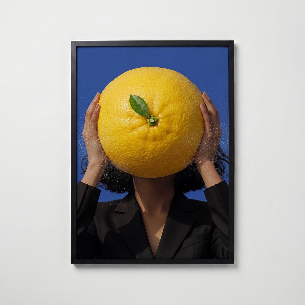 Citrus Surge Poster i hemiljö