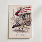 City Slicker Poster – canvas utan passepartout