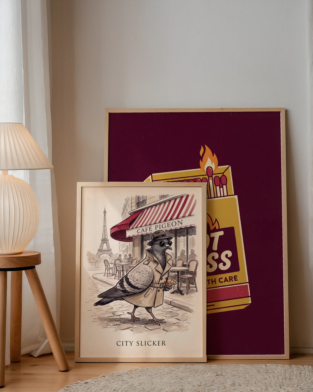 City Slicker Poster – två posters i rum 3