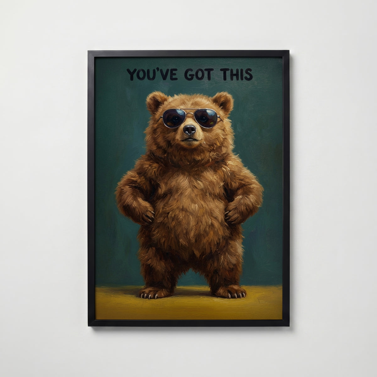Cool Bear Poster i hemmiljö