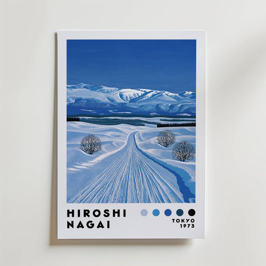 Hiroshi Nagai Winter Horizon Poster