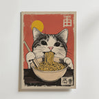 Bundle 2-pack Tokyo Cat Balance – kuraterad postercollection som lyfter hemmet hos Bozetto