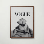 Wrapped Wool Hound Poster – valnötsram