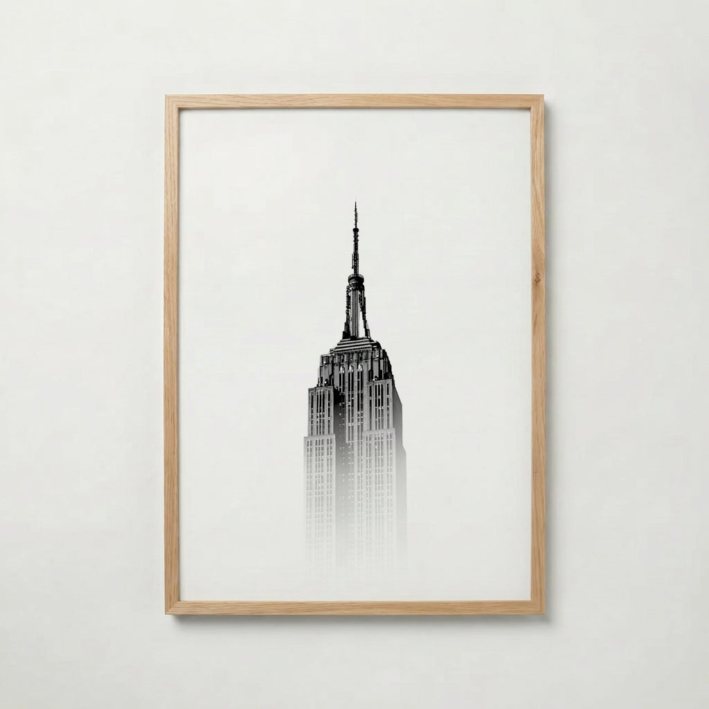 Misty Manhattan Spire Poster – ekram
