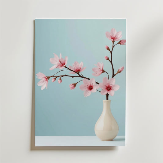 cherry Blossom Branch Poster