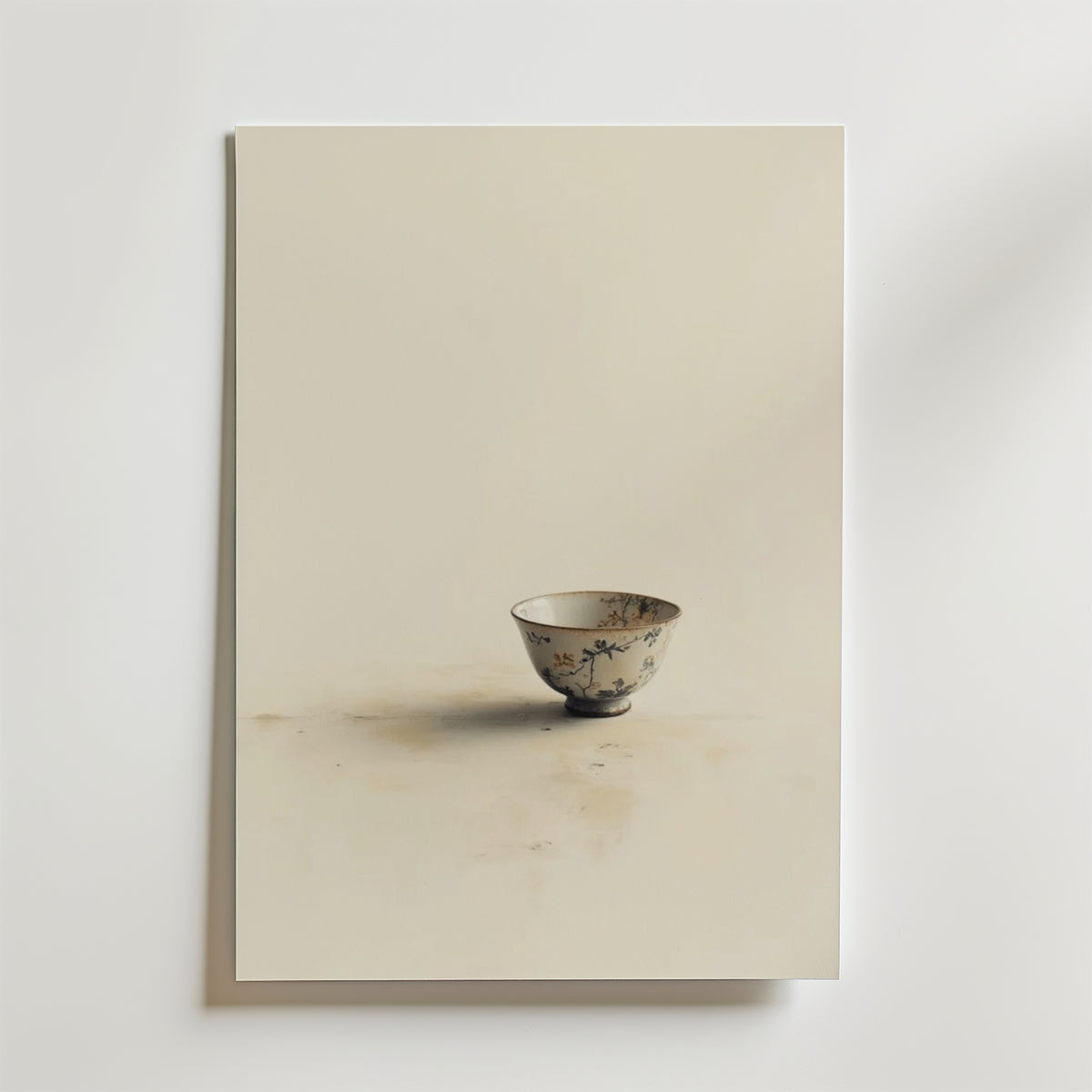 Vintage Ceramic Cup – stilfullt konsttryck från Bozetto, tryckt på matt finpapper