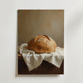 Sourdough Bread Loaf – stilfullt konsttryck från Bozetto, tryckt på matt finpapper