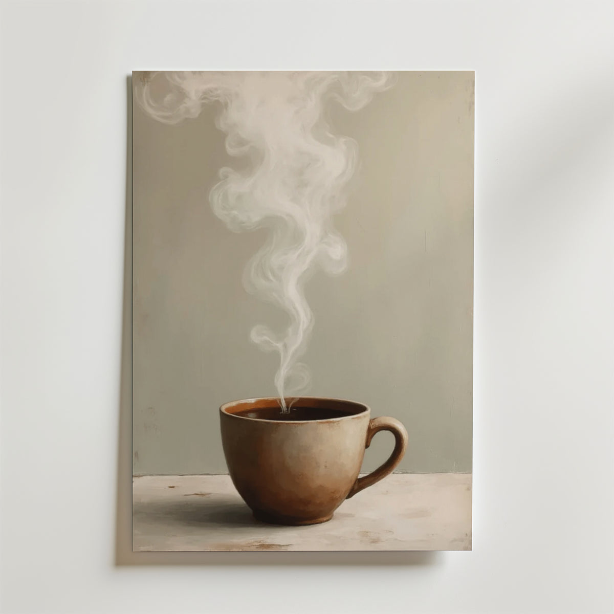 Hot Coffee No.2 – stilfullt konsttryck från Bozetto, tryckt på matt finpapper i hög tryckkvalitet