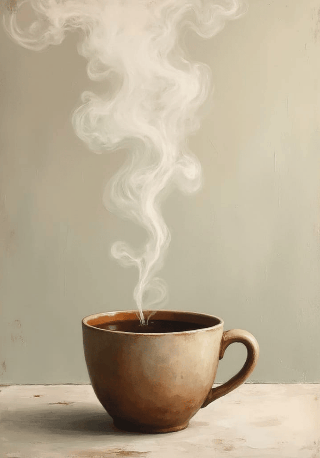 Hot Coffee No.2 – affisch med snyggt motiv, köp enkelt hos Bozetto i flera storlekar