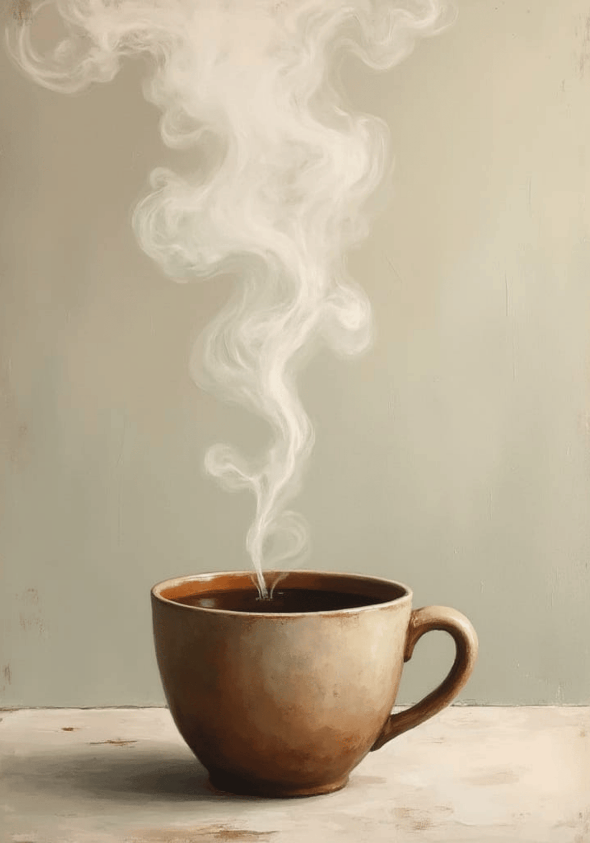 Hot Coffee No.2 – affisch med snyggt motiv, köp enkelt hos Bozetto i flera storlekar