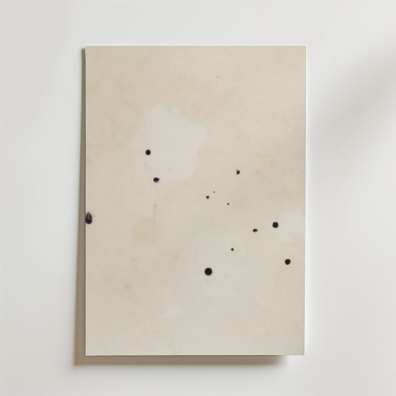 Abstract Beige No.2 Poster