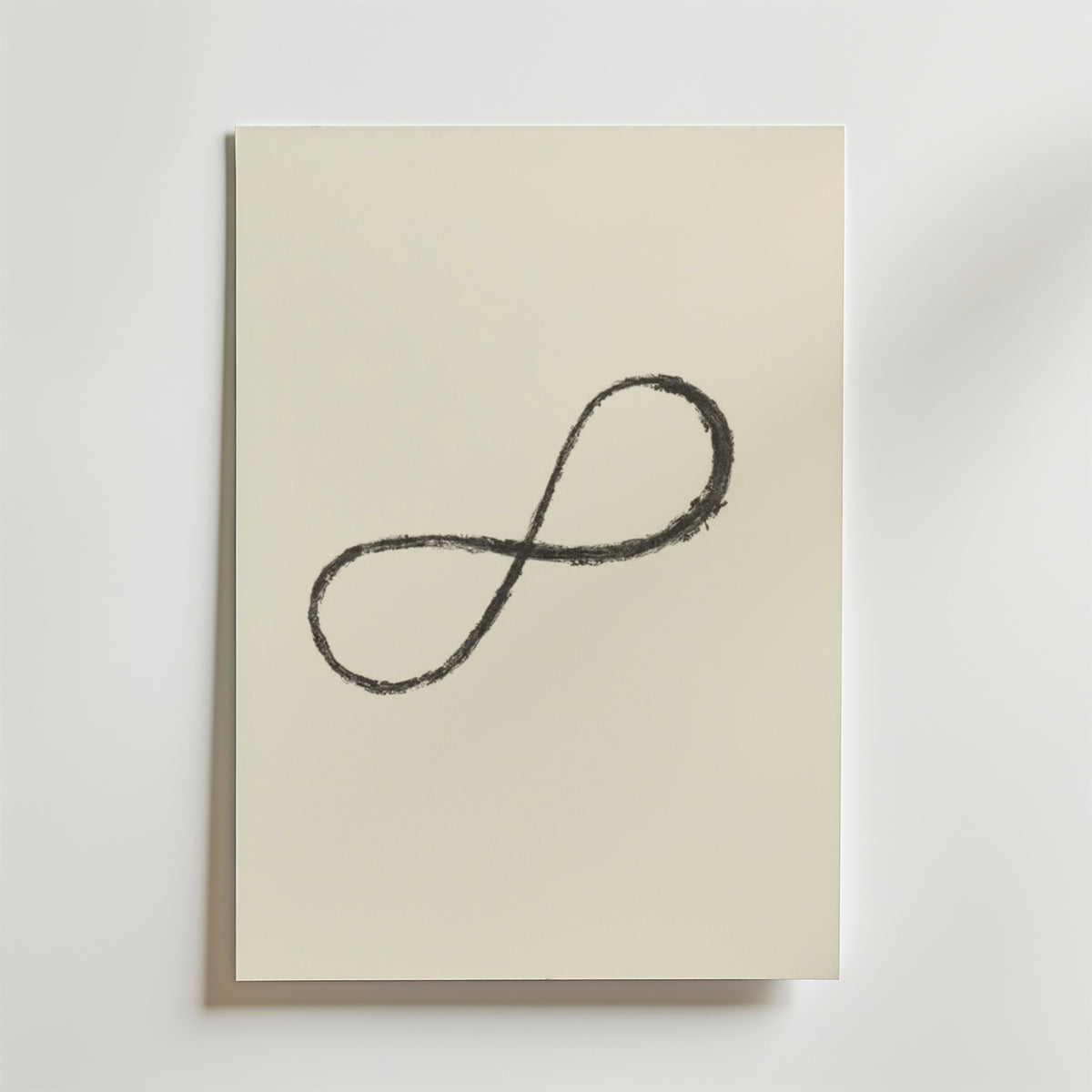 Abstract Infinity – stilfullt konsttryck från Bozetto, tryckt på matt finpapper i hög tryckkvalitet