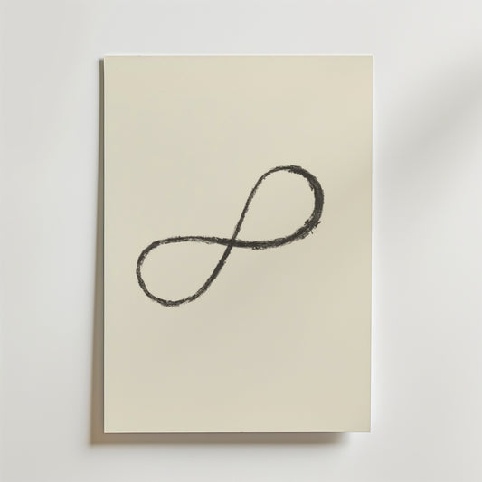 Abstract Infinity Poster