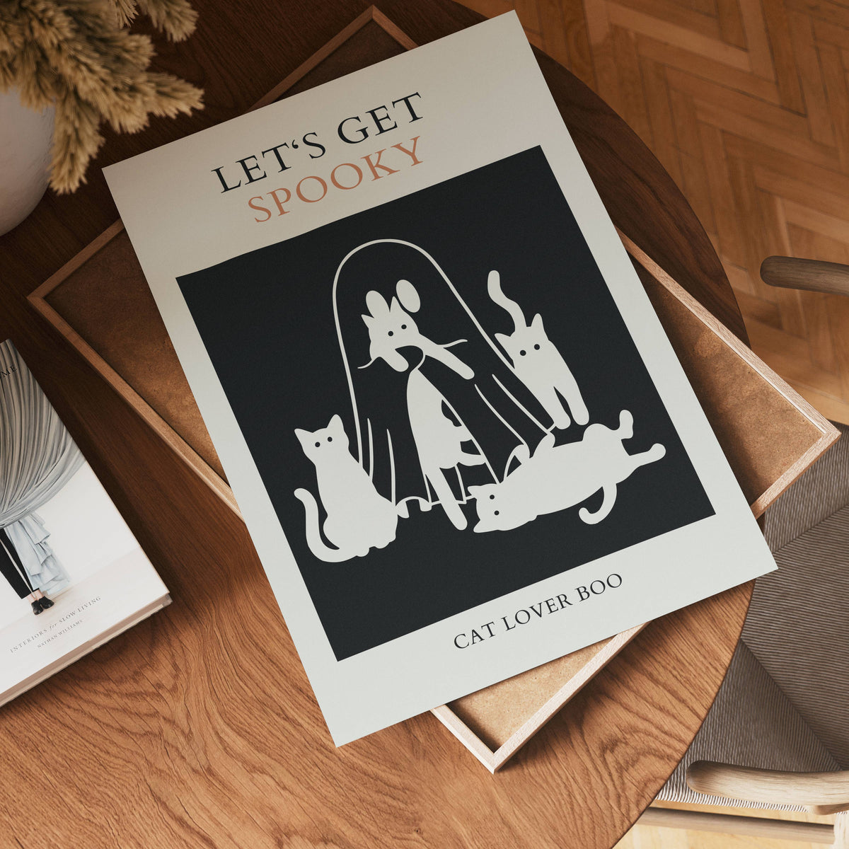 Ghostly Companions poster visad rakt fram – Bozetto affisch i hög tryckkvalitet i hög tryckkvalitet