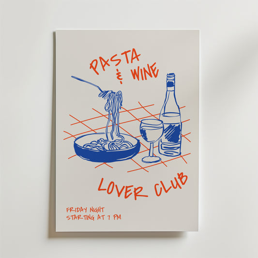 Lover Club Meal Poster
