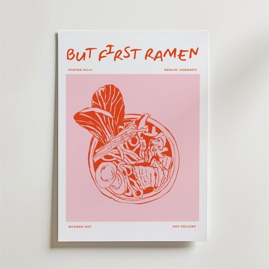 First Ramen Poster
