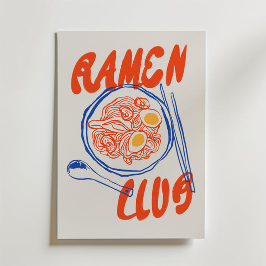 Ramen Club Poster