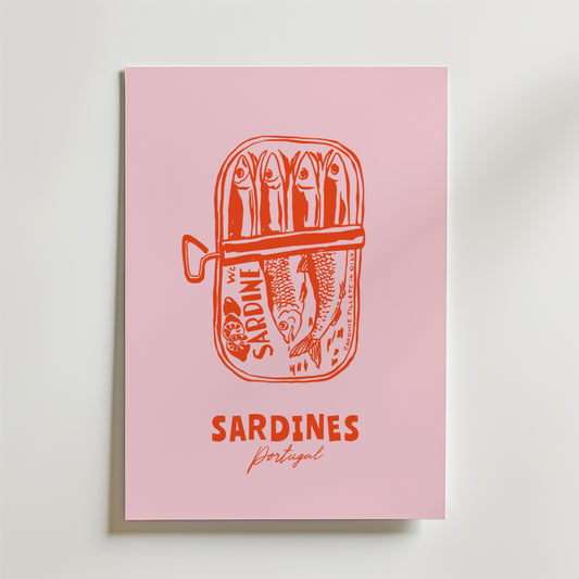Sardines From Portugal Poster