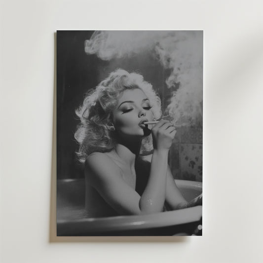 Smoking Elegance Poster