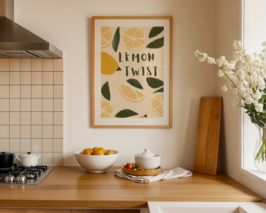 Lemon Twist Poster
