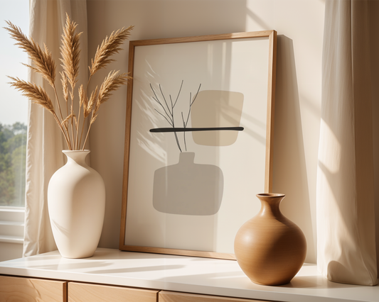 Nordic Still Life Poster