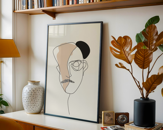 The Thinker Poster