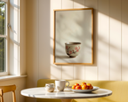 Mockup av Cherry Blossom Ceramic Cup affisch på vägg – köp enkelt hos Bozetto i hög kvalitet