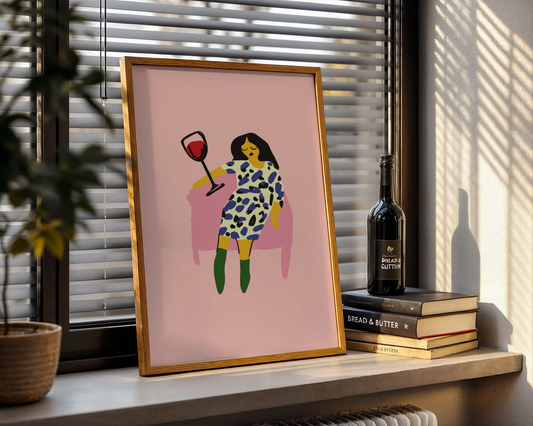 Wine Down Poster