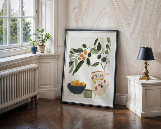 Citrus Table Poster
