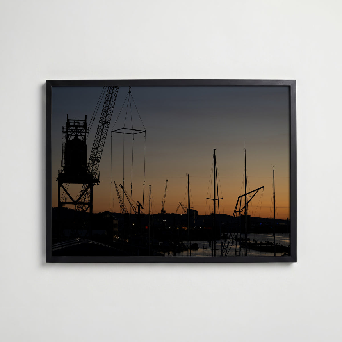God morgon Göteborg Poster i vardagsrumsmiljö