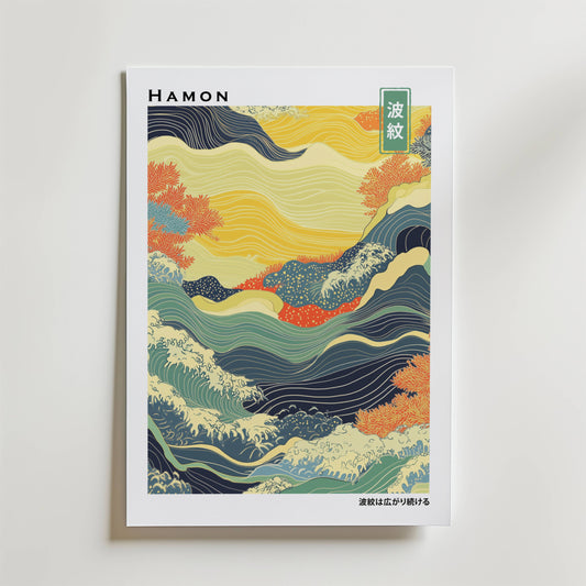 Hamon Japanese Poster