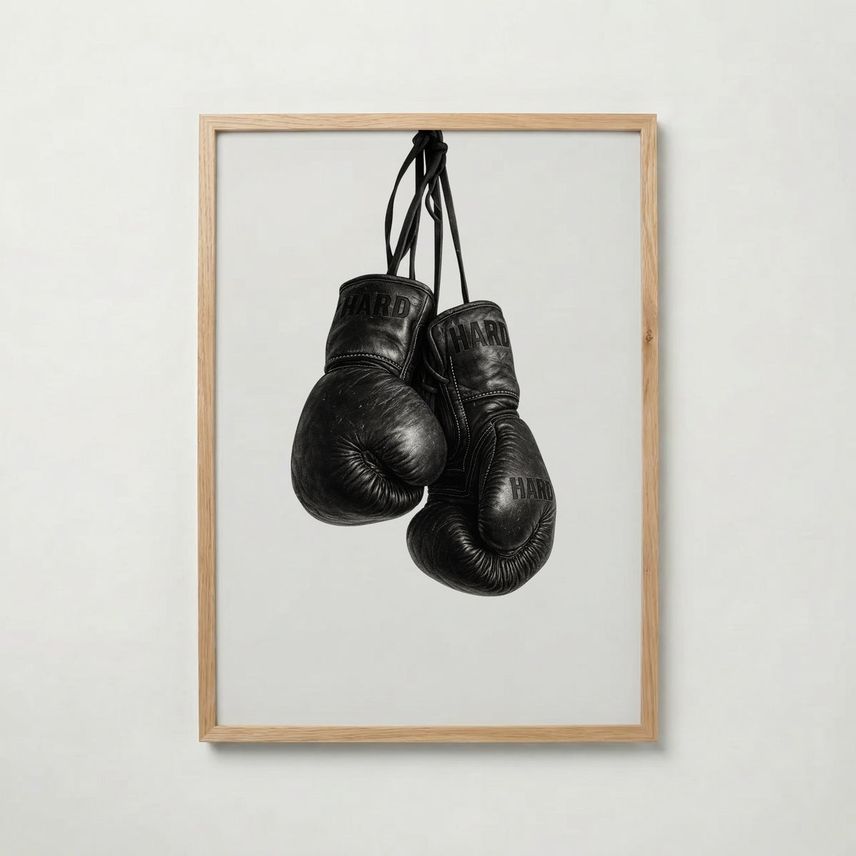 Worn Boxing Gloves Poster – ekram