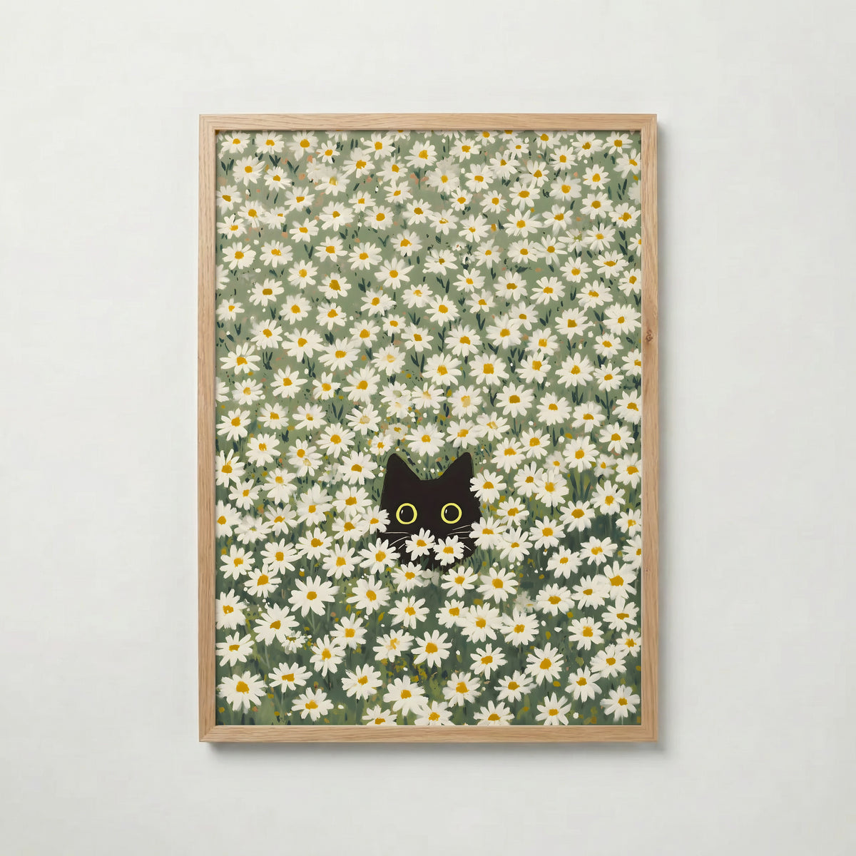 Hidden in Green Bloom – affisch med snyggt motiv, köp enkelt hos Bozetto i flera storlekar