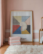 Hilma af Klint The Swan – affisch med stilfullt motiv från Bozetto i hög kvalitet