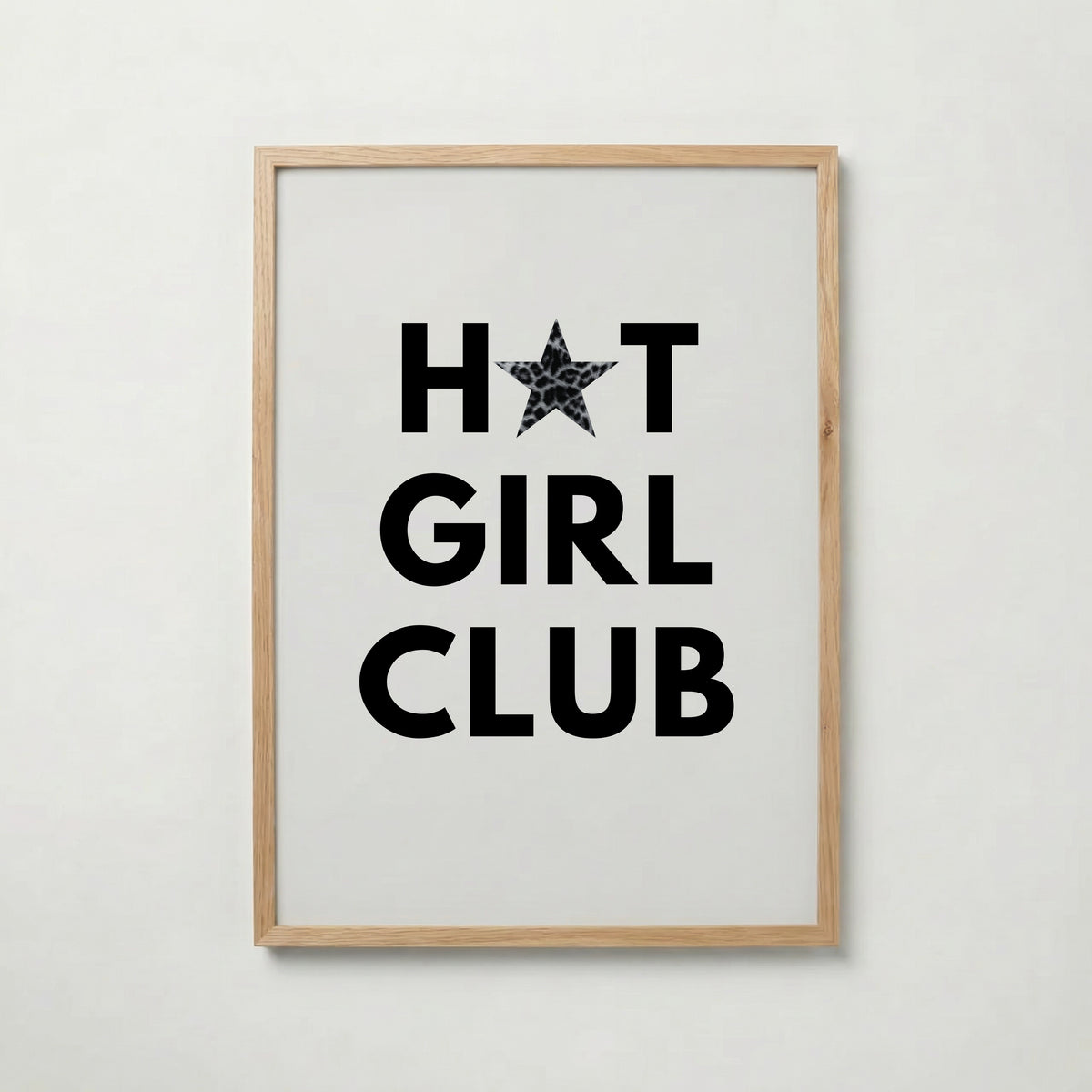 Hot Girl Club Poster – ekram