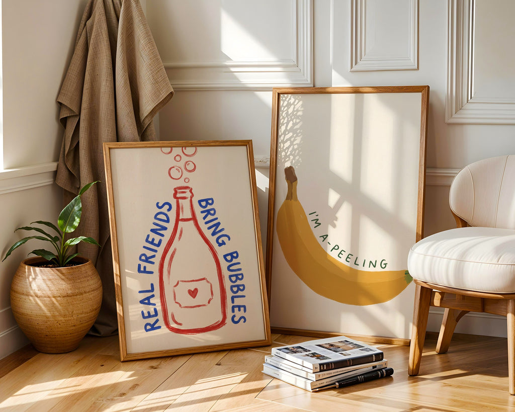 I'm A-Peeling Poster – två posters i rum 3