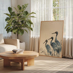 Ink Storks Poster i rum