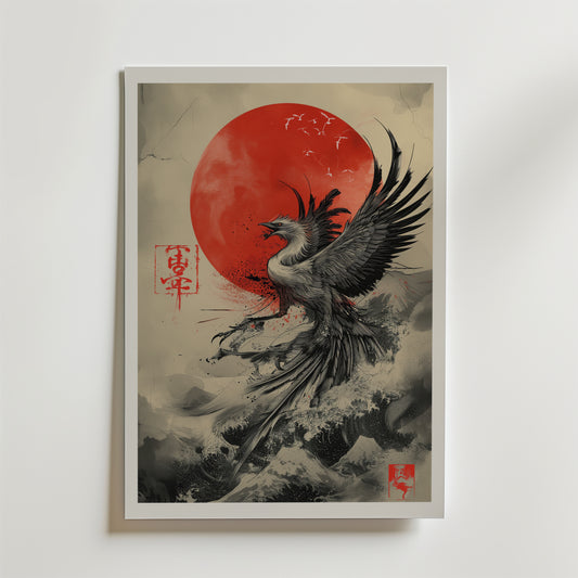 Japan Phoenix Poster