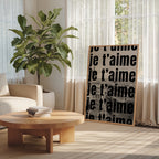 Je T'aime Paris Poster – i rum 4