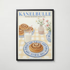 Kanelbulle – affisch med snyggt motiv, köp enkelt hos Bozetto i flera storlekar i hög tryckkvalitet