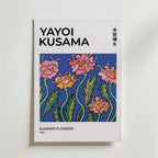 Yayoi Kusama Summer Flowers – stilfullt konsttryck från Bozetto, tryckt på matt finpapper