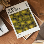 Yayoi Kusama Optical Field – affisch med stilfullt motiv från Bozetto i hög kvalitet