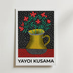 Yayoi Kusama Petal Rhythm – stilfullt konsttryck från Bozetto, tryckt på matt finpapper