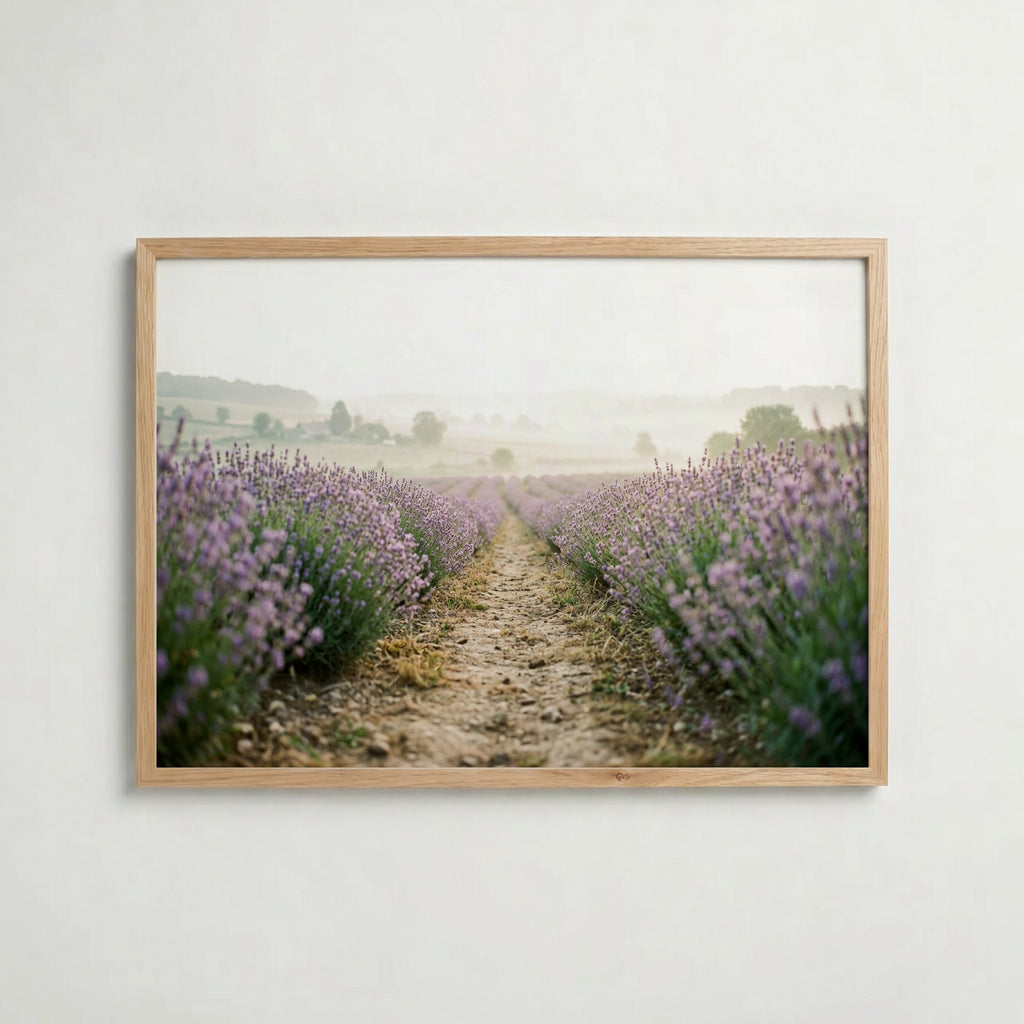 Lavender Field Poster