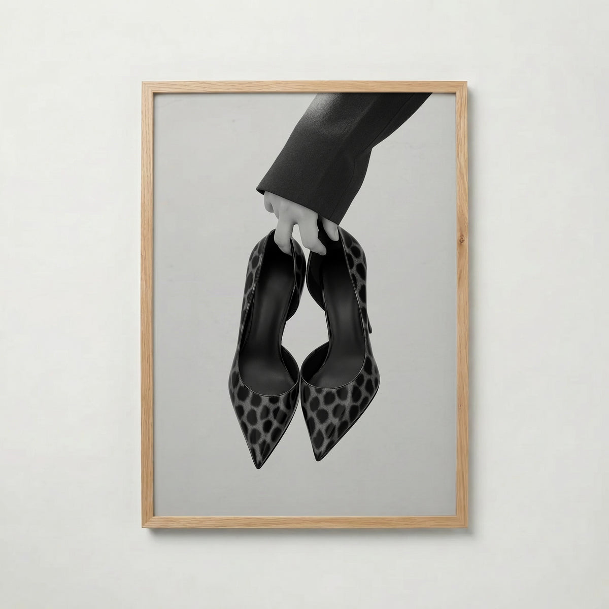 Carried Leopard Pumps Poster – ekram