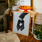 Carried Leopard Pumps Poster – i rum 4