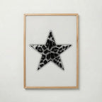 Leopard Star Cutout Poster – ekram