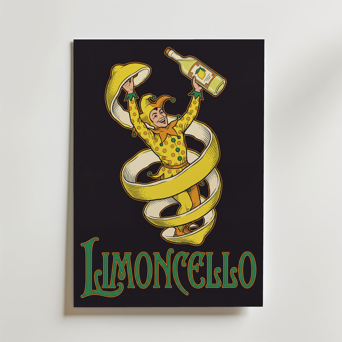 Limoncello Poster – canvas utan passepartout